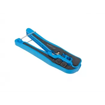 Lanberg NT-0202 Ferramenta de crimpagem para RJ45/RJ12/RJ11, preto/azul