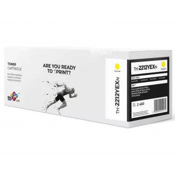 Toner para HP Color LJ Pro M255 W2212X TH-2212YEXN 100% novo YE