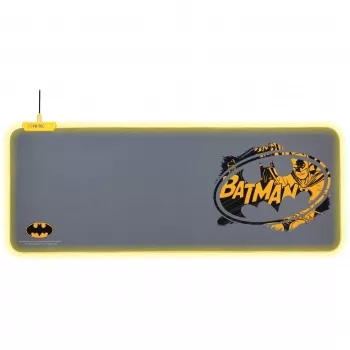 Tapete de rato FR-TEC BATPCMPAD gaming preto - cinzento - amarelo (BATPCMPAD)