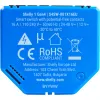 Interruptor inteligente Shelly 1 Gen4, sem fios, 240 V AC, Bluetooth 5.0/Wi‑Fi/ZigBee, caixa de plástico, 42×16×37 mm, pack de 2