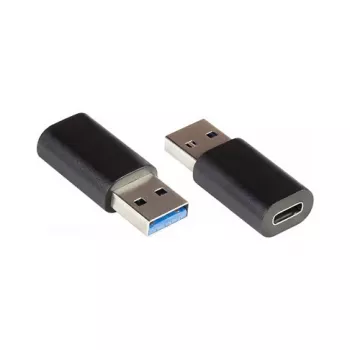 Alcasa USB-AD300 Adaptador de cabo USB 3.0 / USB 3.1 (Gen. 1) A USB C preto (USB-AD300)