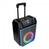 Sistema de áudio MB08.2 PLL FM USB/SD/BT Karaoke LED