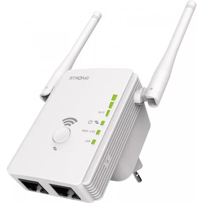 Repetidor de rede Strong REPEATER300V2 Bridge & Repeater 300 Mbit/s branco (REPEATER300V2)