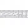 Apple MXK73DK/A Magic Keyboard com Touch ID e teclado numérico, sem fios, dinamarquês, branco