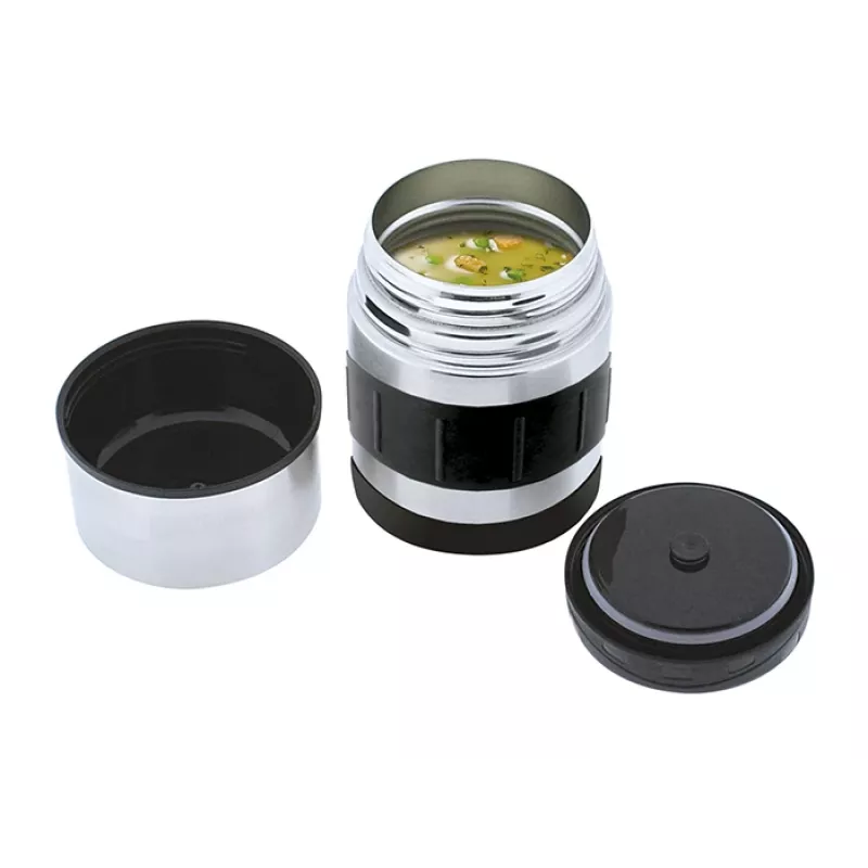 Garrafa térmica JATA MOD. 825 0,5 L preto aço inoxidável