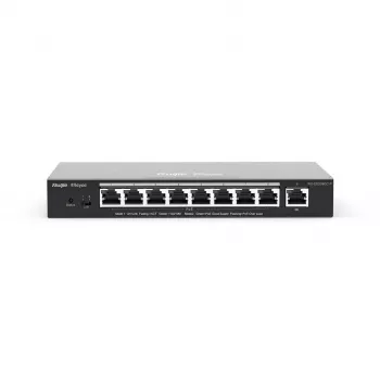 Ruijie Networks RG-ES209GC-P comutador de rede gerido Gigabit Ethernet (10/100/1000) Power over Ethernet (PoE) preto