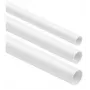 Tubo rígido liso para instalação elétrica STASIŃSKI RL-28, branco, 28 mm de diâmetro, 2 m de comprimento (pack de 25 unid.)
