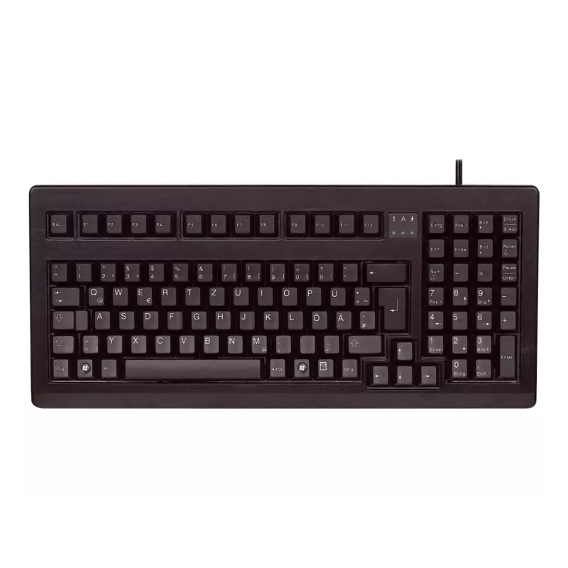 Teclado doméstico CHERRY G80-1800 USB QWERTZ alemão preto