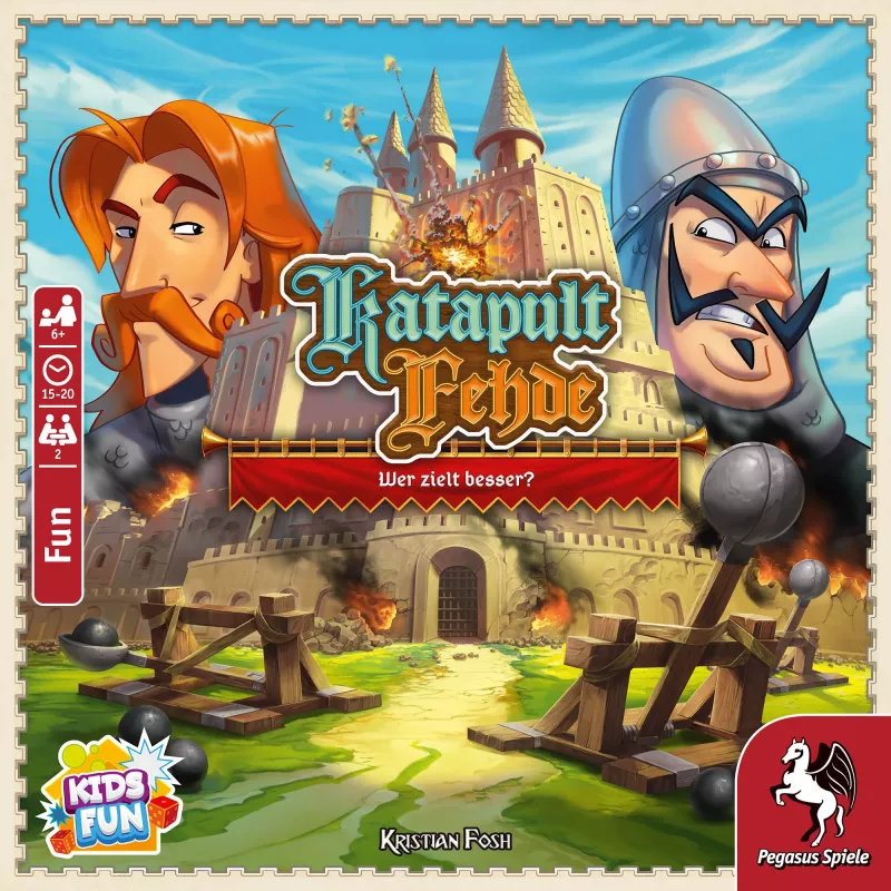 Katapult Fehde, jogo de tabuleiro