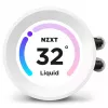 Arrefecedor líquido All-in-One NZXT Kraken Elite 240 RGB 12 cm branco