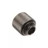 Conector reto G1/4 de polegada para 13/10 mm - compacto, Níquel preto