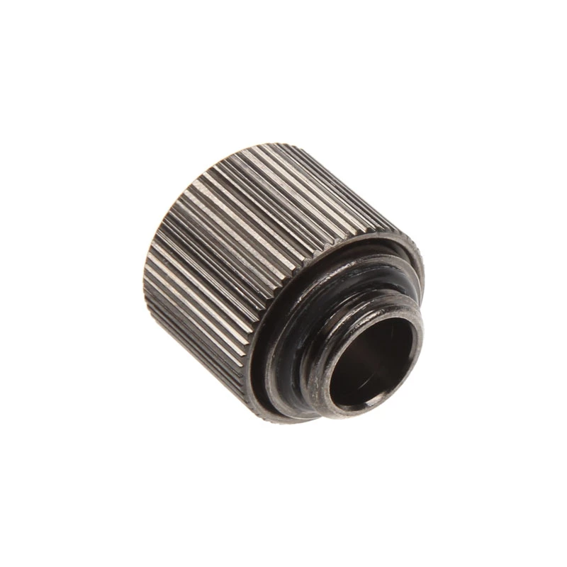 Conector reto G1/4 de polegada para 13/10 mm - compacto, Níquel preto