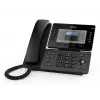 Telefone IP Snom D815WB preto — ecrã IPS de 5 polegadas, Gigabit Ethernet, Wi‑Fi 802.11n/ac, PoE, Bluetooth