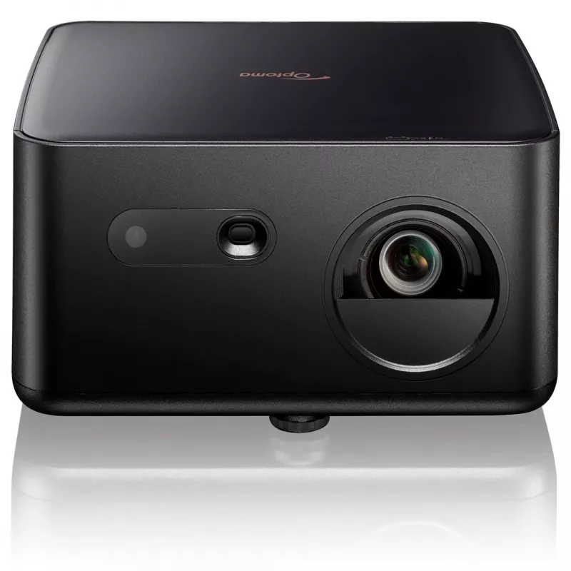 Projetor padrão Optoma Photon Life PK32 com 1100 lúmenes ANSI, DLP, UHD 4K (3840x2160), 3D, preto
