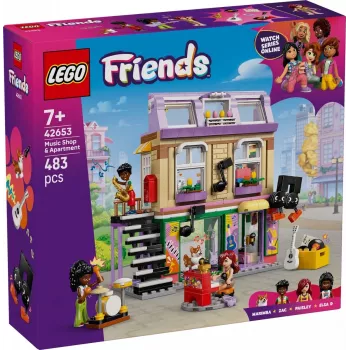 LEGO FRIENDS 42653 Loja de música e apartamento