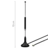 Antena 4G LTE exterior QOLTEC 5 dBi 600–2700 MHz conector SMA cabo de 3 m