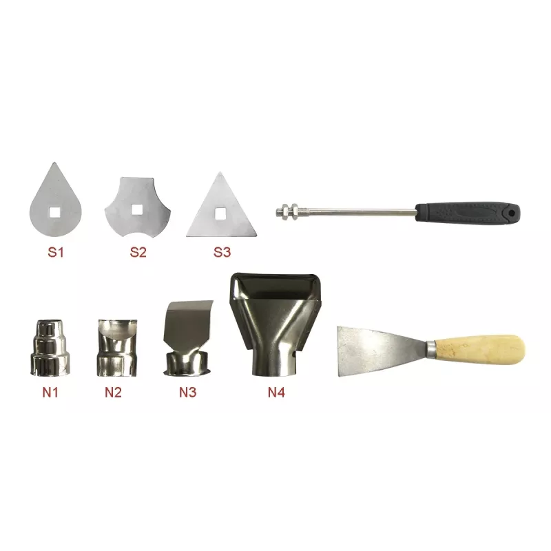 Pistola de ar quente PRIME3 THG51 2000 W com regulação de temperatura ajustável