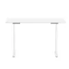 Mesa de altura ajustável Up Up Bjorn branca, tampo L branco