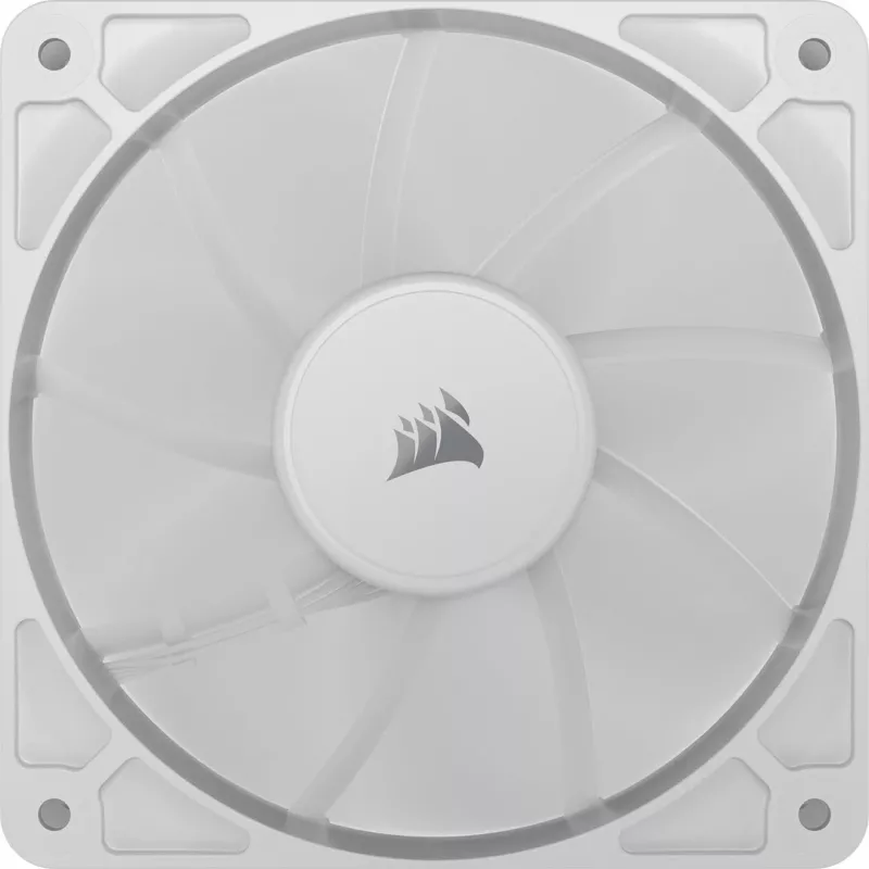Corsair RS120 PWM ventoinhas de caixa, pack de 3, 120 mm, branco, CO-9050193-WW