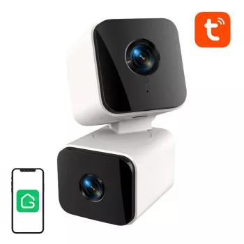 Câmara dupla Wi-Fi inteligente Gosund PC12 (4MP 1920x2160, Tuya)