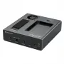 Docking station GrauGear G-M2ST235-CL para SSD M.2 NVMe/SATA e discos de 2,5/3,5 polegadas