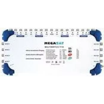 Multiswitch Megasat 17/8 comutador múltiplo para sinais de satélite e terrestres, modelo 0600154