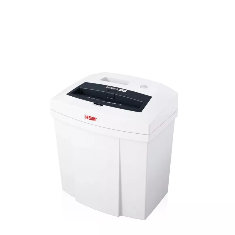 HSM SECURIO C14 destruidora de papel, corte em tiras 3,9 mm, P-2, 14 folhas, entrada de 225 mm, cesto de 20 l