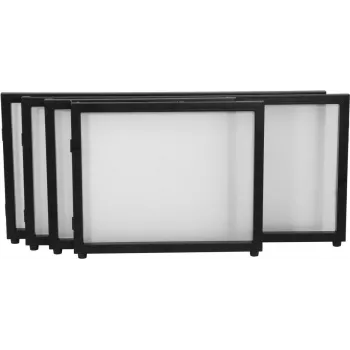 Capa para DJ booth Omnitronic MD-2 com bolsa de transporte — capa de proteção para booth MD-2