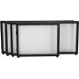 Capa para DJ booth Omnitronic MD-2 com bolsa de transporte — capa de proteção para booth MD-2