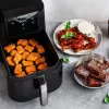 Fritadeira de ar quente Rommelsbacher FRH 1700 Single 8 L aparelho de bancada 1700 W com 10 programas e visor LED