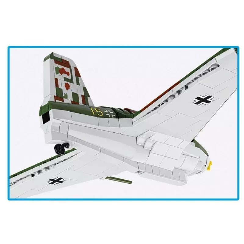 Blocos de construção Messerschmitt Me 163B Komet 543 peças