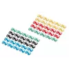 Clipe de codificação de cores Digitus A-CC-M várias cores PVC 100 unidades