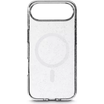 Capa protetora transparente com brilho compatível com MagSafe White Diamonds para Apple iPhone Air