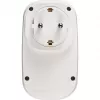 Adaptador de ficha tipo F Brennenstuhl 1508210010 conector reto