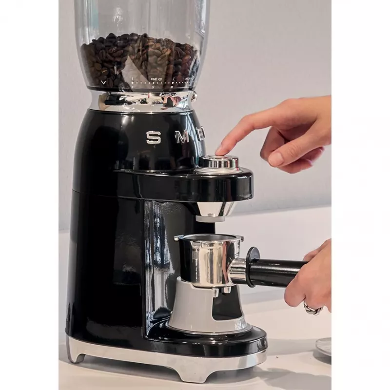 SMEG CGF11BLEU moinho de café 50's Style preto