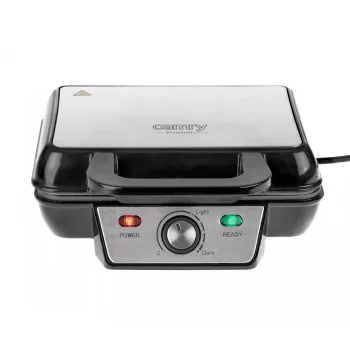 Máquina de waffles Camry CR 3046 2 S preto 1000 W (CR 3046) - Adler