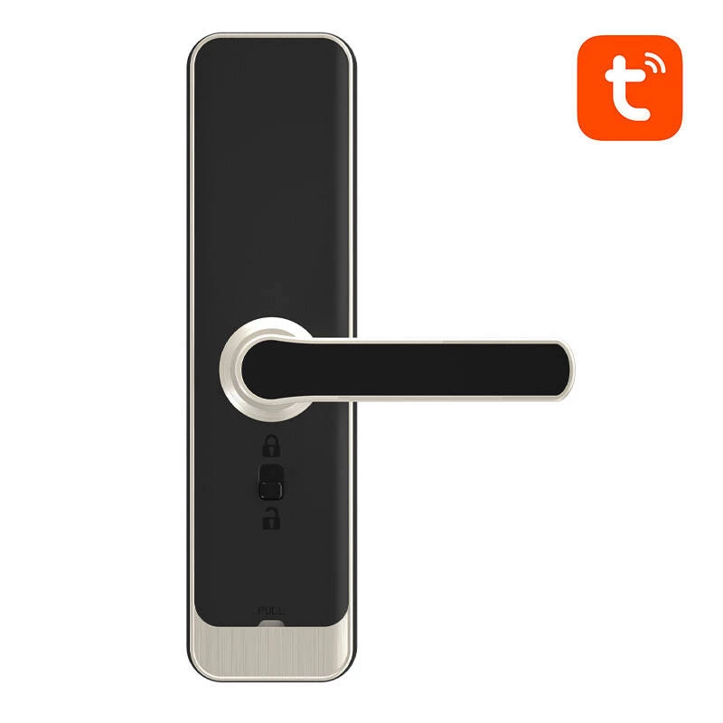 Fechadura inteligente digital Avatto SDL-A270-S WLAN, acabamento prateado