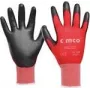 Luvas de trabalho Cimco 141237 preto vermelho L