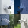 Reolink W430 - Câmara exterior 4K, Wi-Fi 6 de nova geração, zoom ótico 5x, deteção de pessoas/veículos/animais, visão noturna a cores