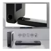 Barra de som, Tellur Bluetooth Soundbar 2.1, 60W