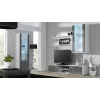 Suporte de TV Cama SOHO 180 branco/cinzento brilhante