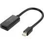 Renkforce Cabo Adaptador Mini-DisplayPort HDMI-A Fêmea 0,55 m Preto RF-5947252 Contactos Dourados Cabo DisplayPort (RF-5947252)