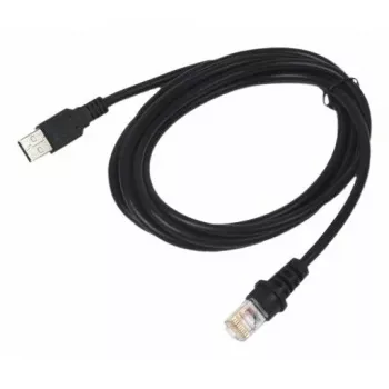 Datalogic - Cabo USB/alimentação - USB - 1,2 m - preto - para Datalogic WLC4190, WLC4190-HC, Gryphon I GBT4200, GD4220, GD4290, GM4200
