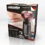 Máquina de barbear Mesko MS 2926 para homem rotativa aparadora preta, vermelha