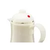 Garrafa térmica ROTPUNKT série 230 1 L, branco (marfim) - recipiente para bebidas com isolamento a vácuo