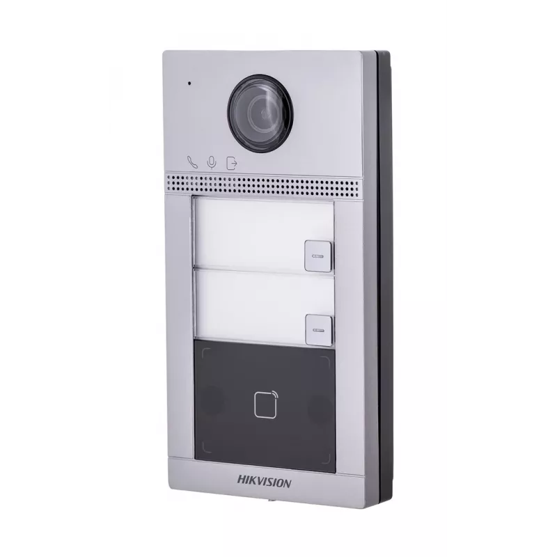Videoporteiro Hikvision DS-KV8213-WME1(C) 2 MP Cinzento IP65