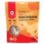 Tiras de mastigar para higiene dentária MACED Pato com orelha de coelho 500 g — snack natural de longa duração, proteína 50%, adequado para todas as raças