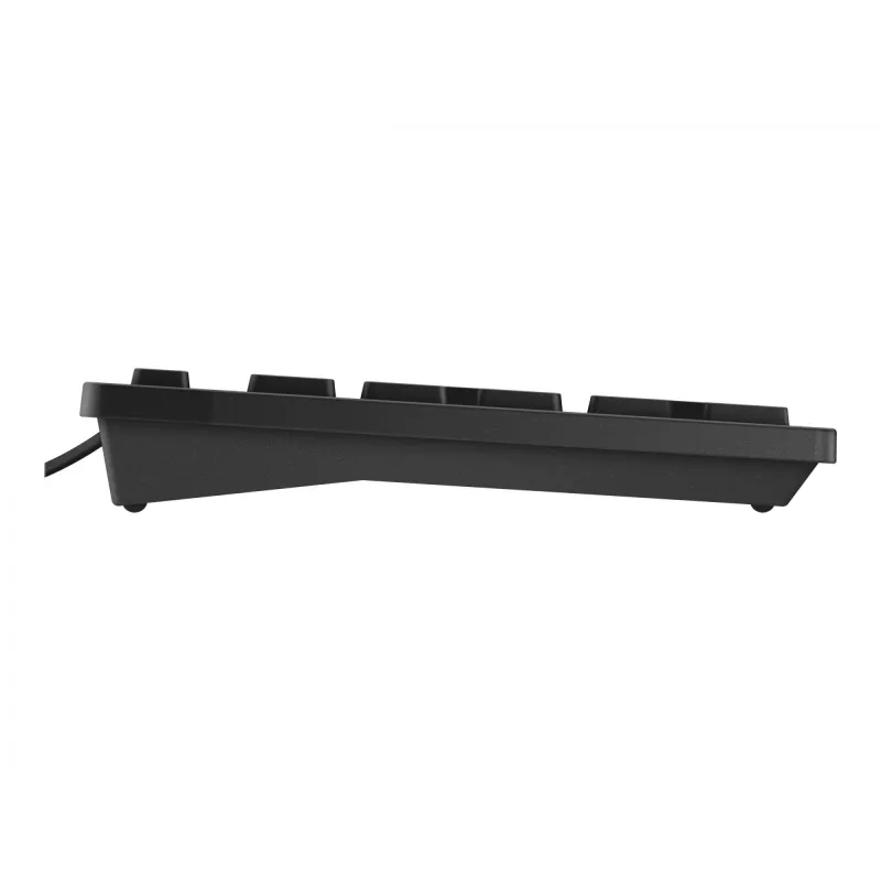 Teclado com fio de tamanho completo Dell KB216 — layout QWERTY nórdico, preto, USB