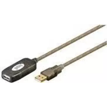 Cabo USB Goobay 5m USB 2.0 A macho/fêmea