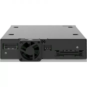 ICY DOCK - ToughArmor - MB601V5K-B - Caixa de baía removível para 1 unidade U.2/U.3 NVMe SSD 2,5 PCIe 5.0 para baía externa de 3,5 (1 x MCIO 4i SFF-TA-1